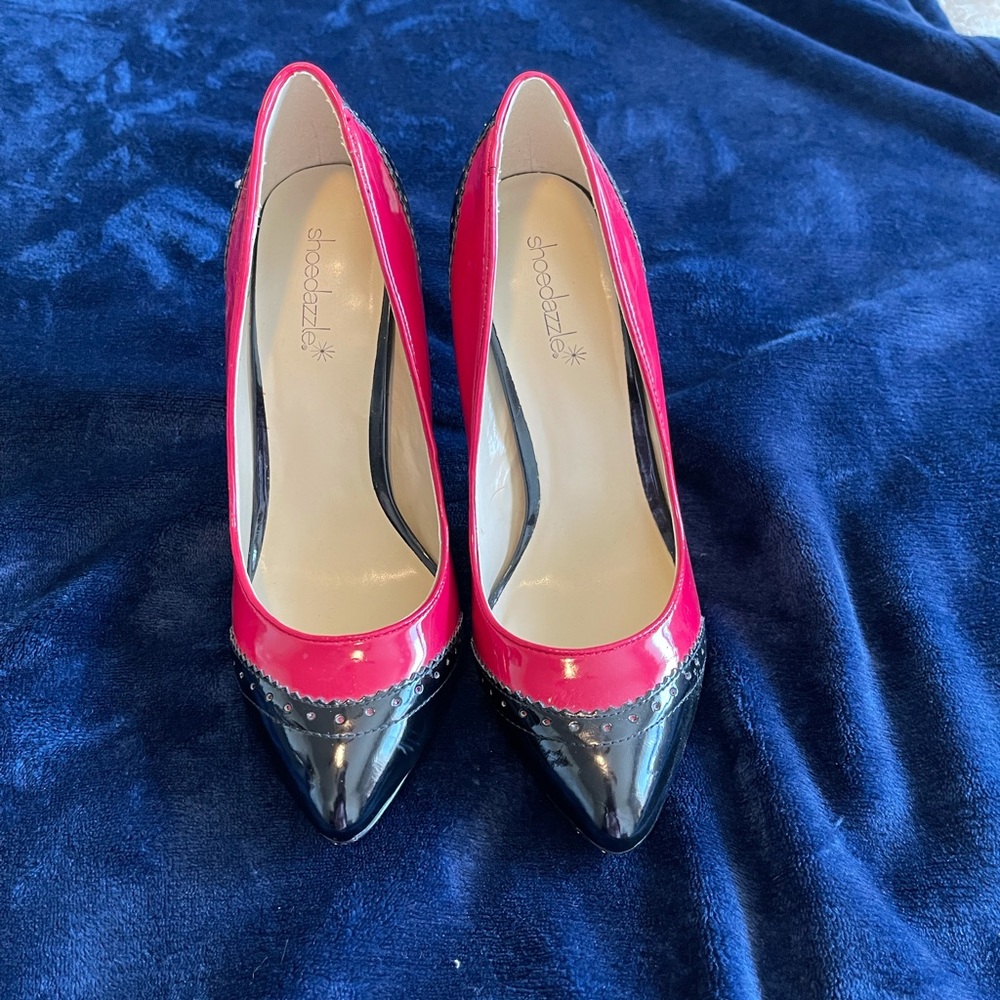 Red & Black shoe dazzle